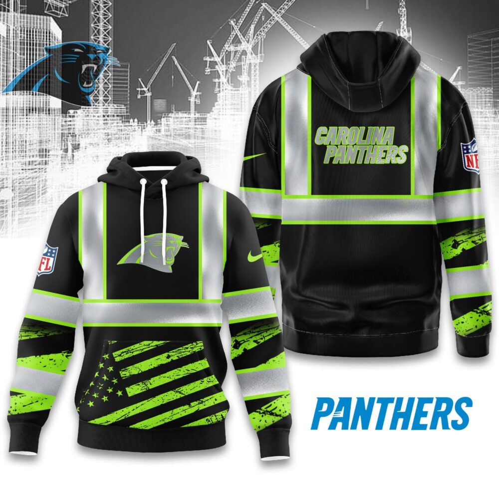 Carolina Panthers | Premium NFL Safety Hi-Vis Hoodie MM