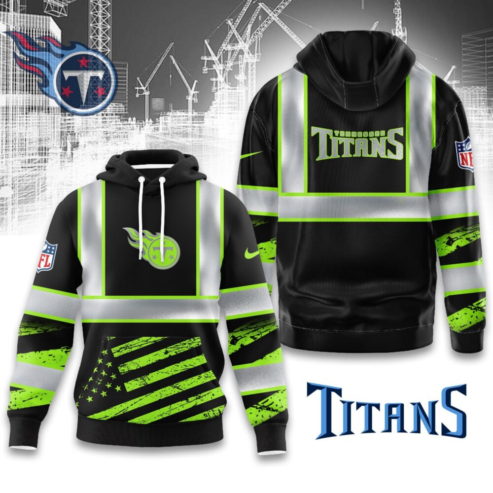 Tennessee Titans | Premium NFL Safety Hi-Vis Hoodie MM