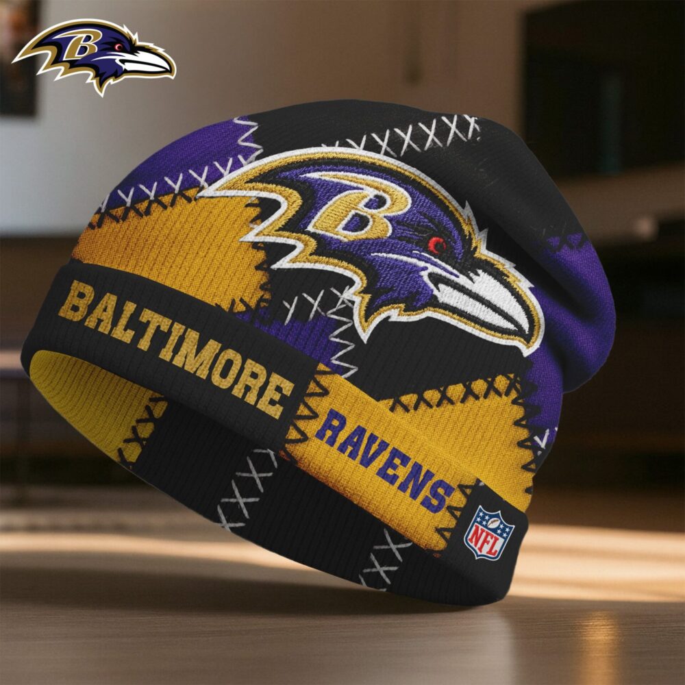 Baltimore Ravens | Premium NFL Pride Beanie Hat NY