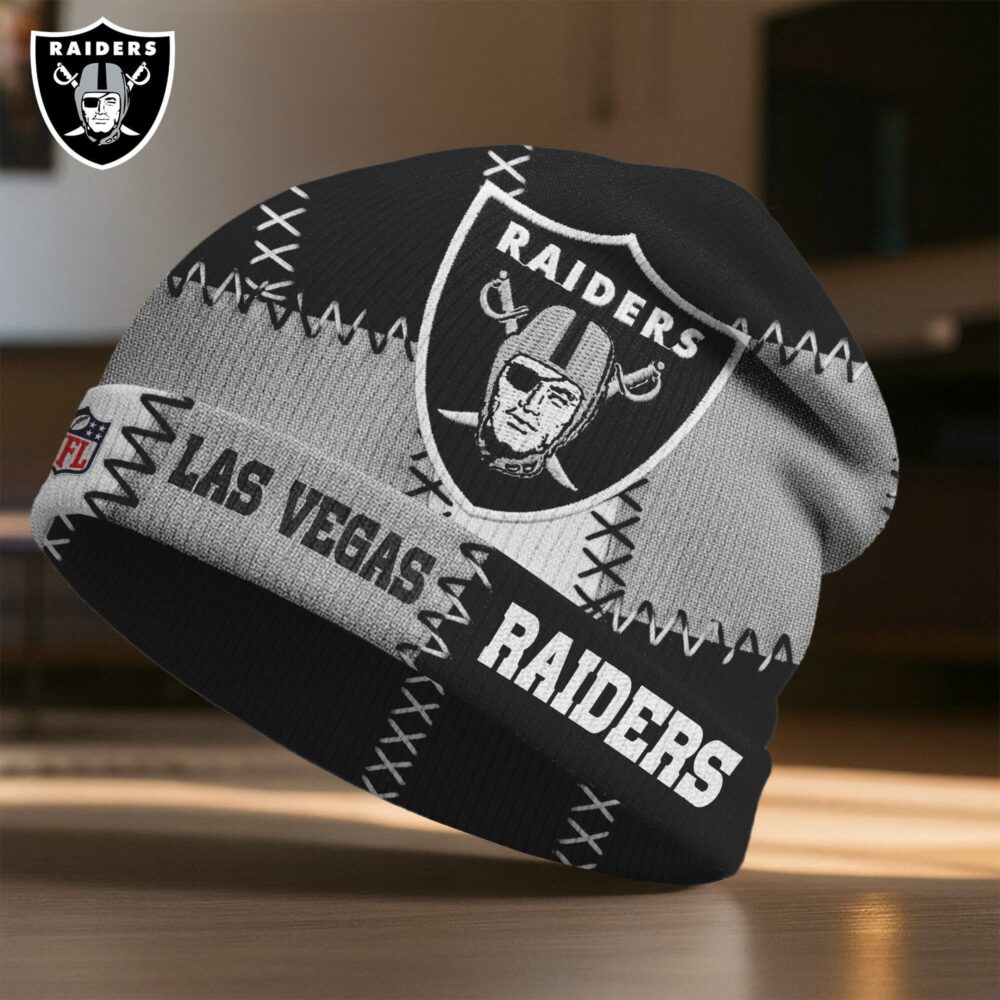 Las Vegas Raiders | Premium NFL Pride Beanie Hat NY