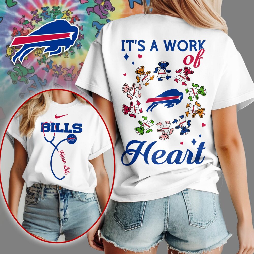 Buffalo Bills | Premium NFL Grateful Dead Nurse 3D Shirt NY