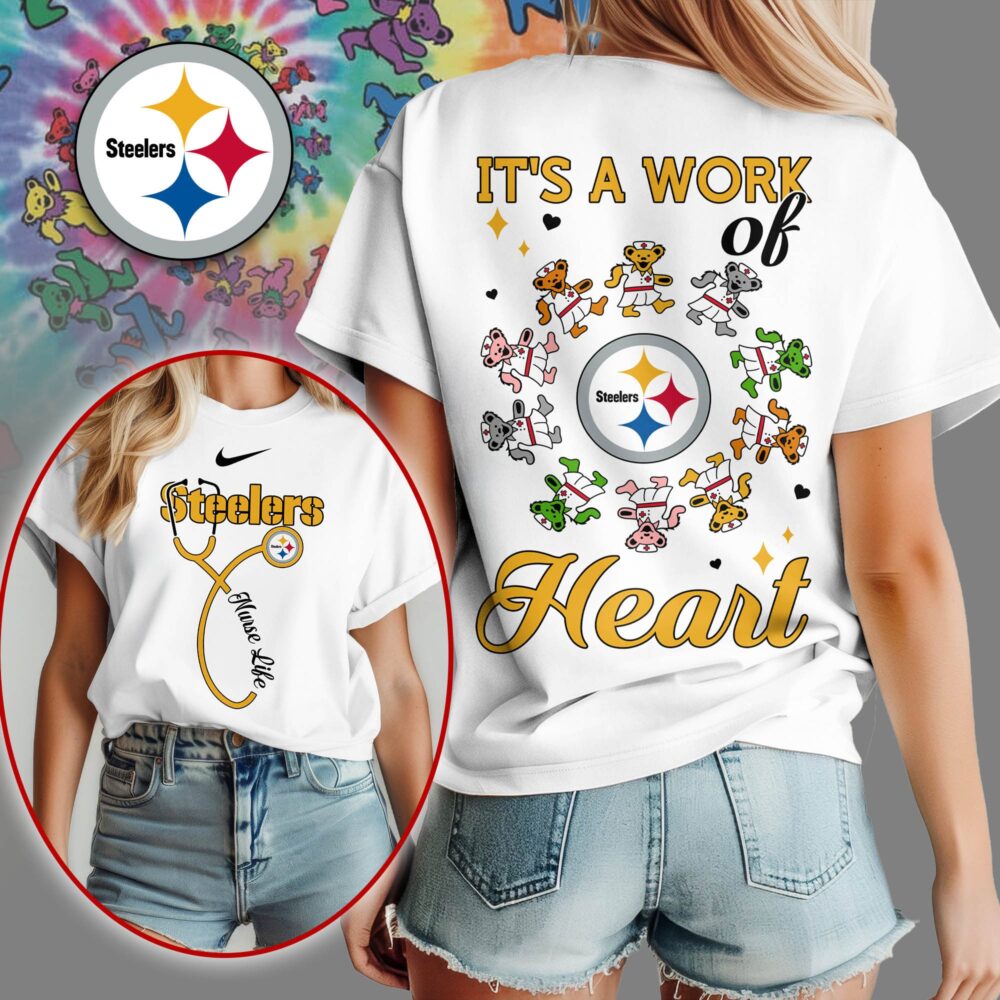 Pittsburgh Steelers | Premium NFL Grateful Dead Nurse 3D Shirt NY