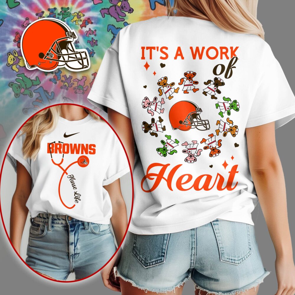 Cleveland Browns | Premium NFL Grateful Dead Nurse 3D Shirt NY