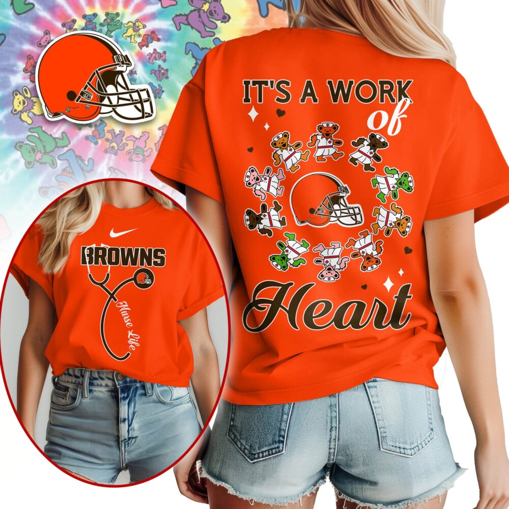 Cleveland Browns | Premium NFL Grateful Dead Nurse 3D Shirt NY