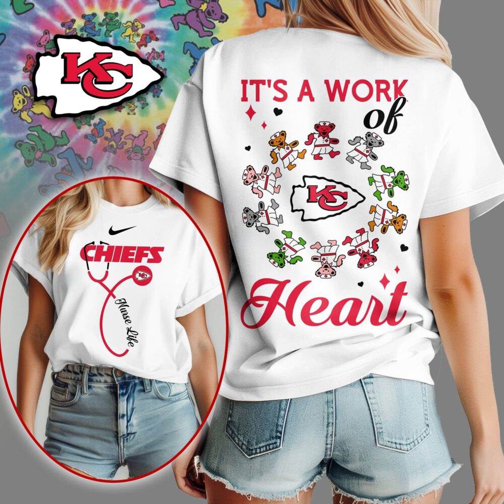 Kansas City Chiefs | Premium NFL Grateful Dead Nurse 3D Shirt NY