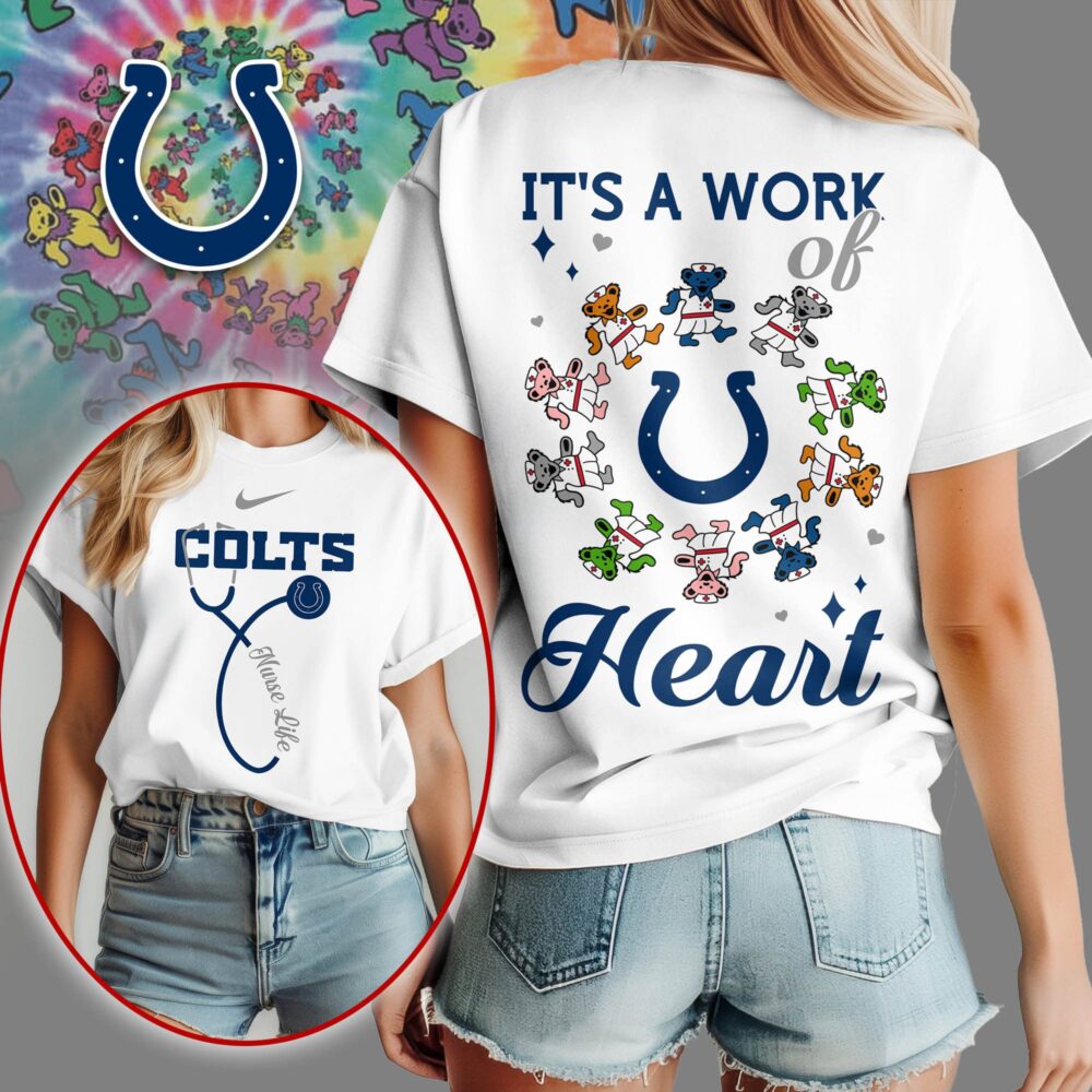 Indianapolis Colts | Premium NFL Grateful Dead Nurse 3D Shirt NY