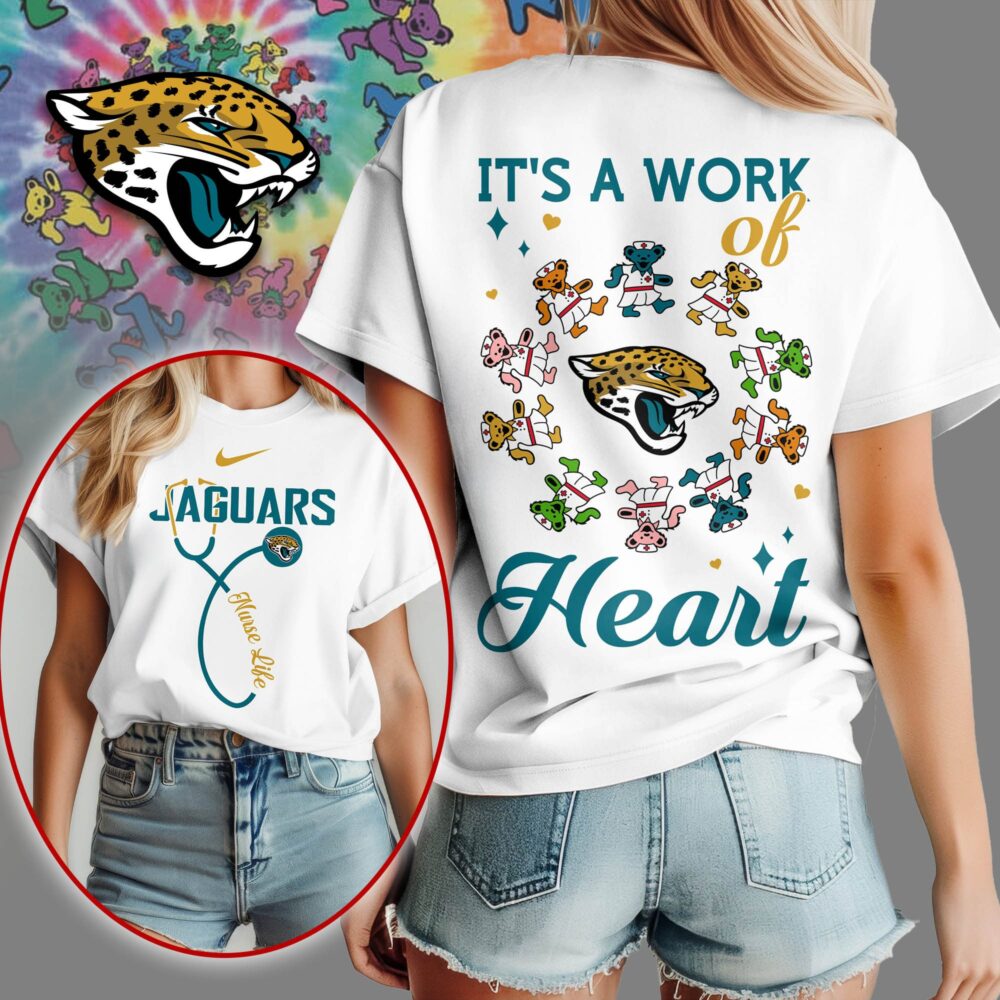 Jacksonville Jaguars | Premium NFL Grateful Dead Nurse 3D Shirt NY