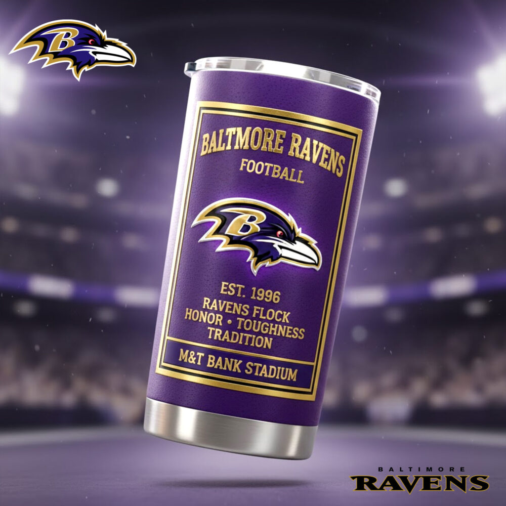 Baltimore Ravens | Premium NFL Game Day Tumbler TD