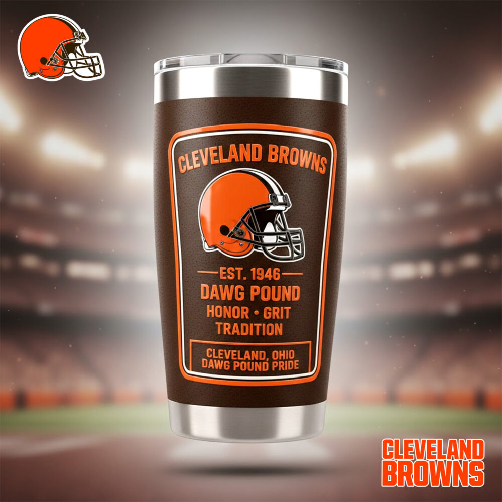 Cleveland Browns | Premium NFL Game Day Tumbler TD