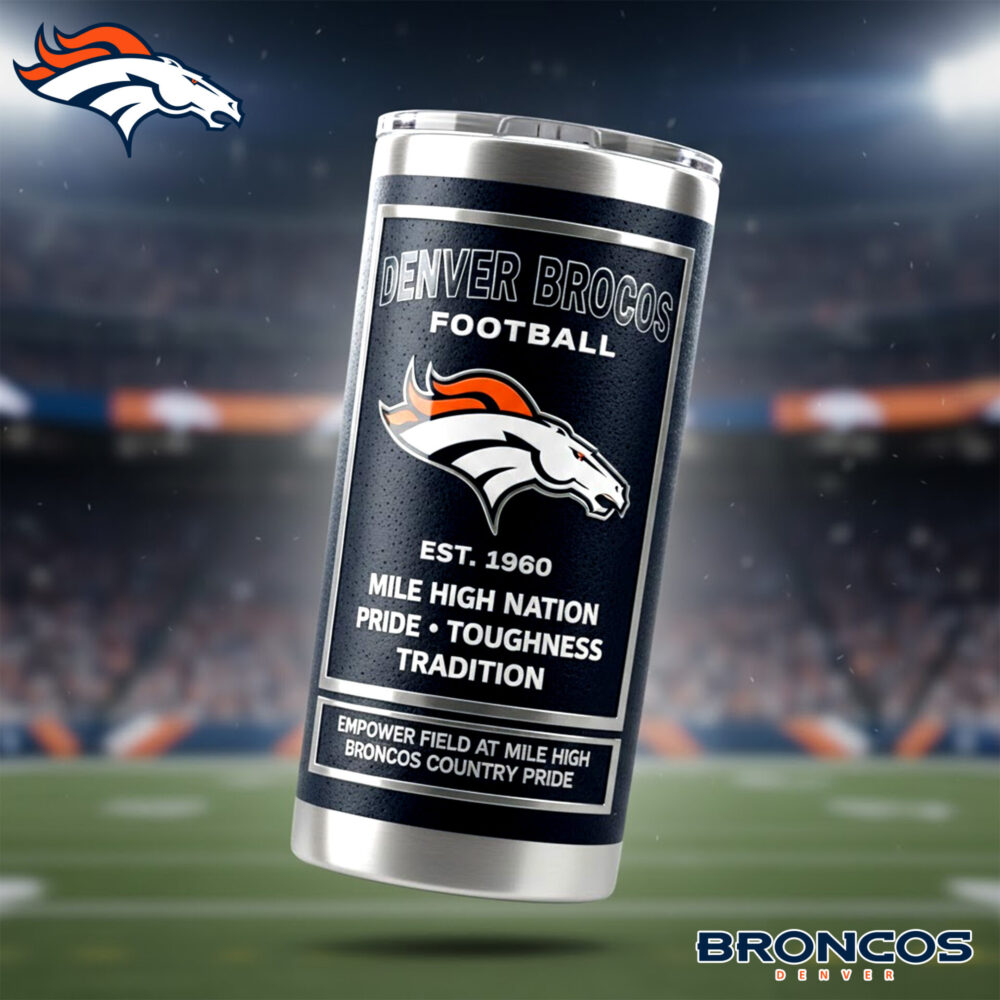 Denver Broncos | Premium NFL Game Day Tumbler TD