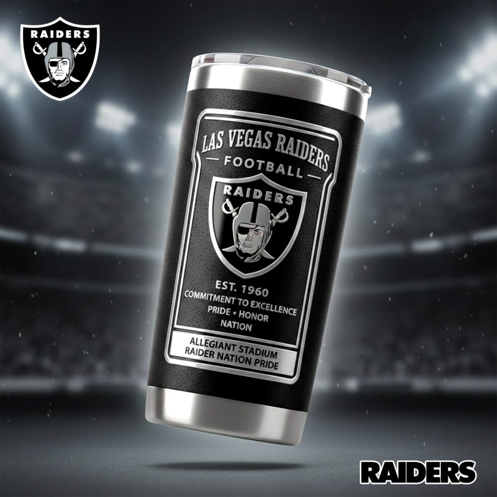 Las Vegas Raiders | Premium NFL Game Day Tumbler TD