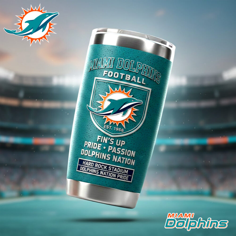 Miami Dolphins | Premium NFL Game Day Tumbler TD