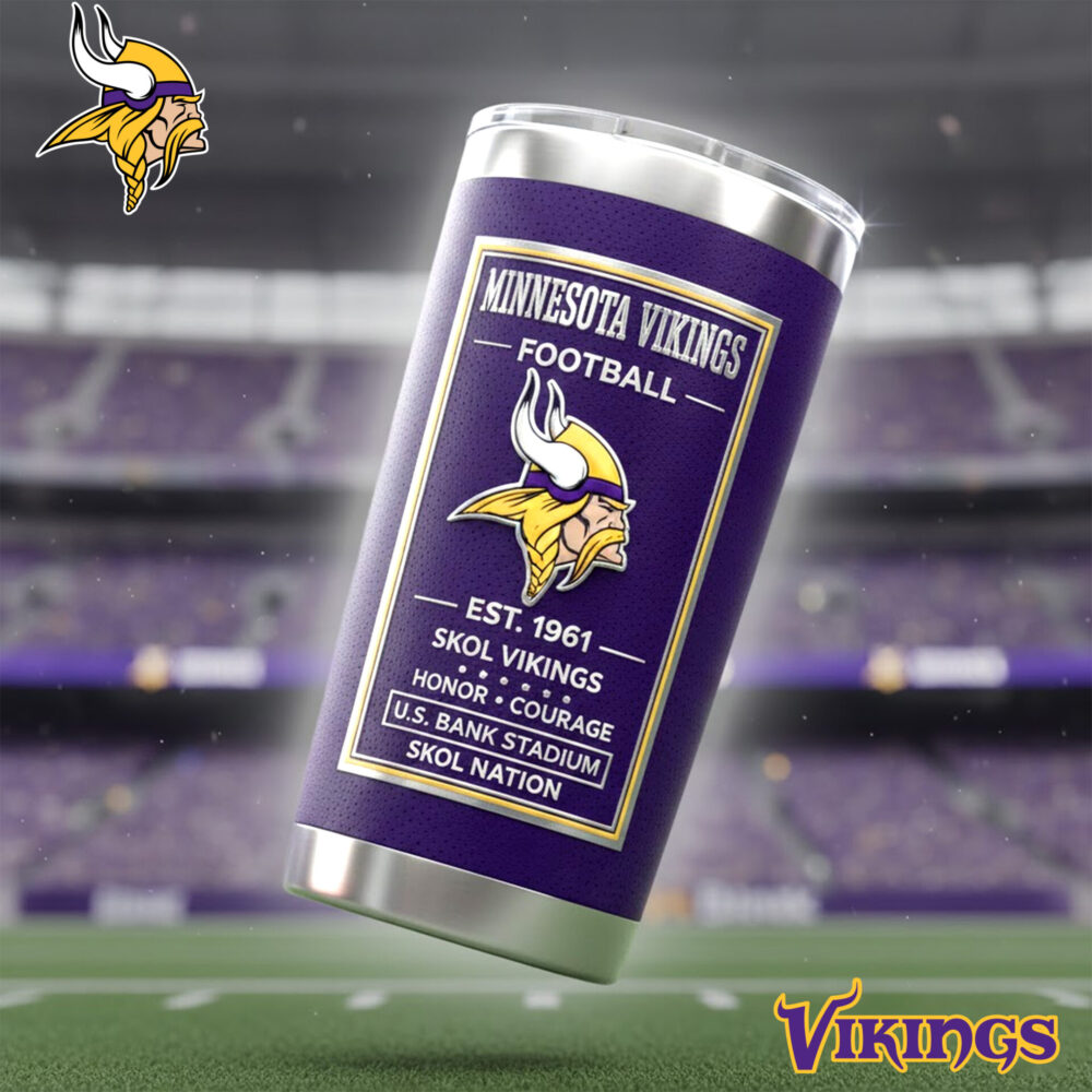 Minnesota Vikings | Premium NFL Game Day Tumbler TD