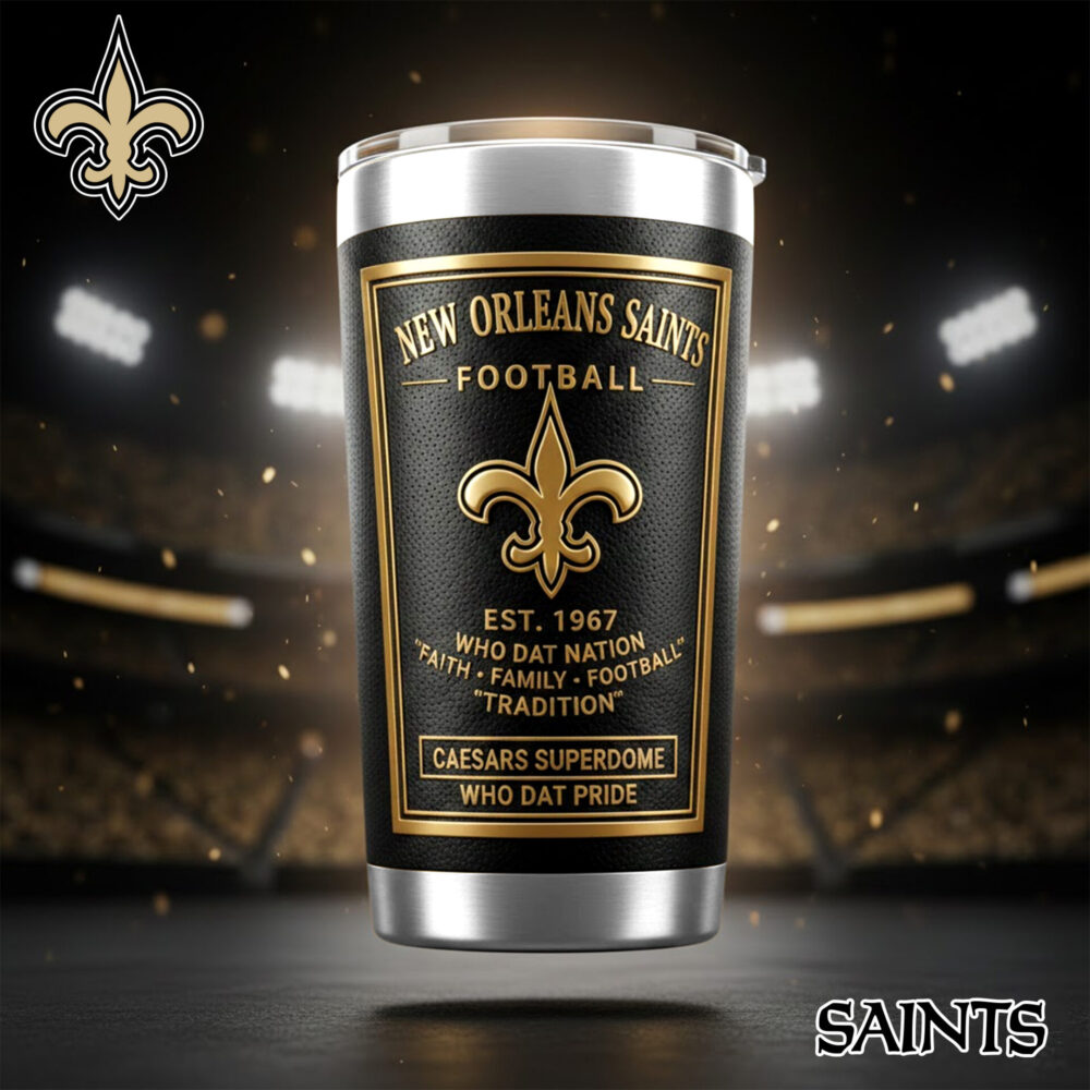 New Orleans Saints | Premium NFL Game Day Tumbler TD