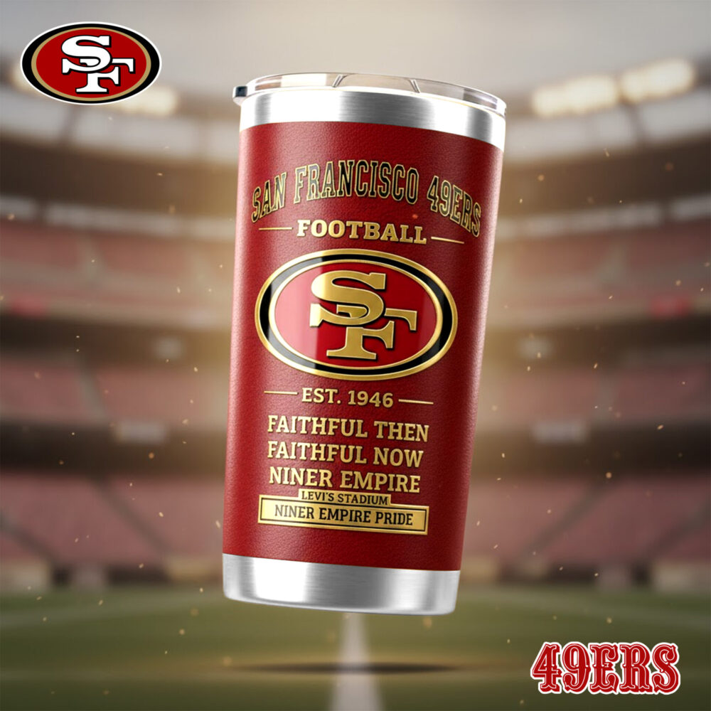 San Francisco 49ers | Premium NFL Game Day Tumbler TD