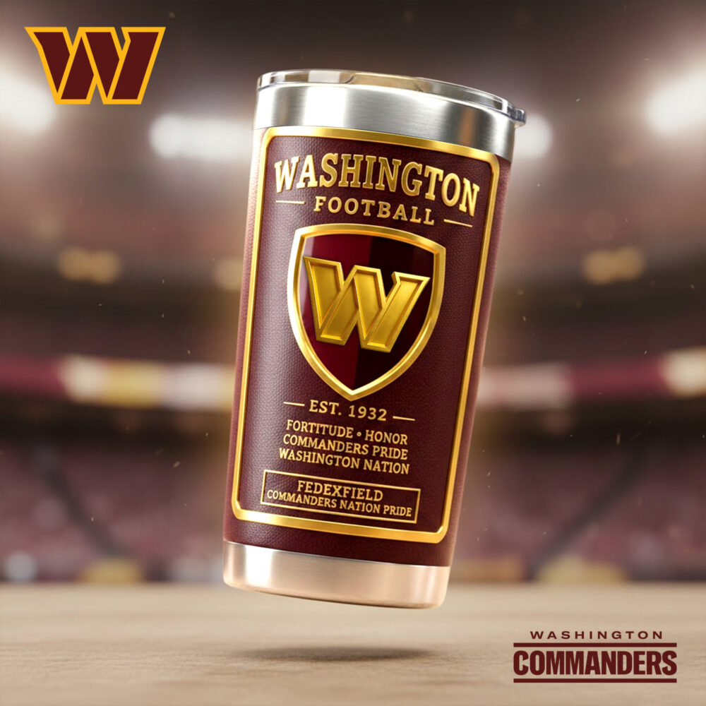 Washington Commanders | Premium NFL Game Day Tumbler TD