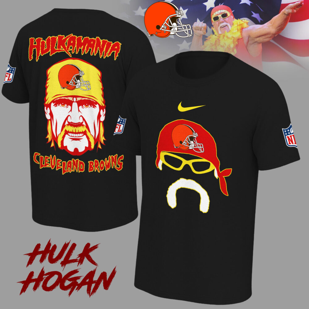 Cleveland Browns | Premium NFL Hulk Hogan 3D Shirt