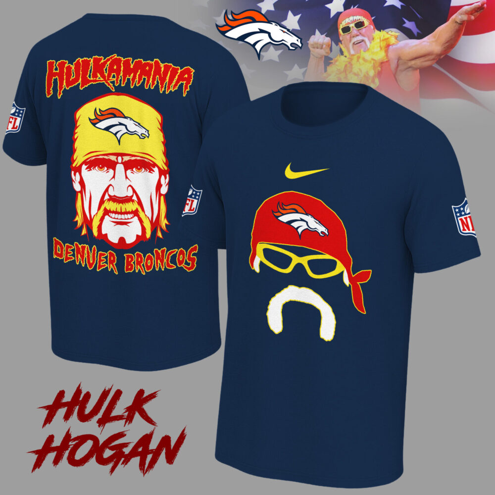 Denver Broncos | Premium NFL Hulk Hogan 3D Shirt