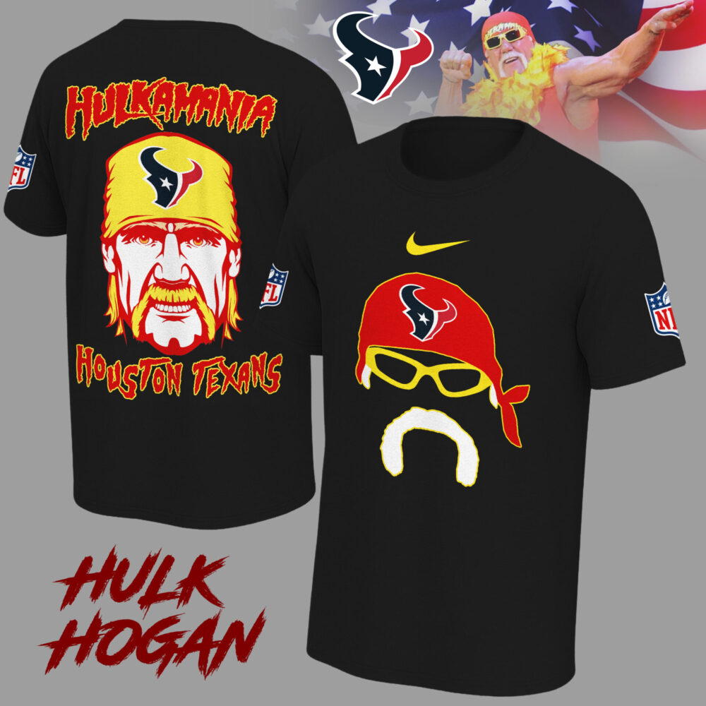 Houston Texans | Premium NFL Hulk Hogan 3D Shirt