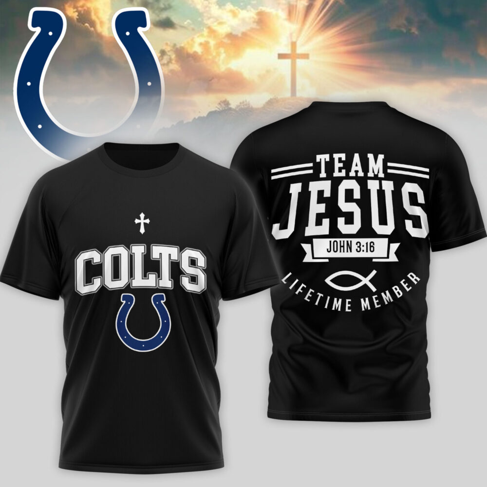Indianapolis Colts | Premium NFL Team Jesus 3D Shirt TD