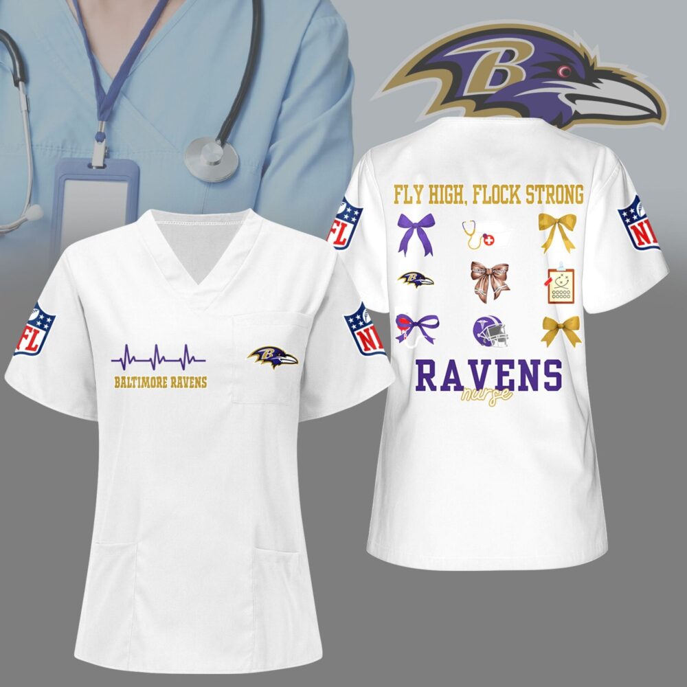 Baltimore Ravens | Premium NFL Nurse Shirt NY