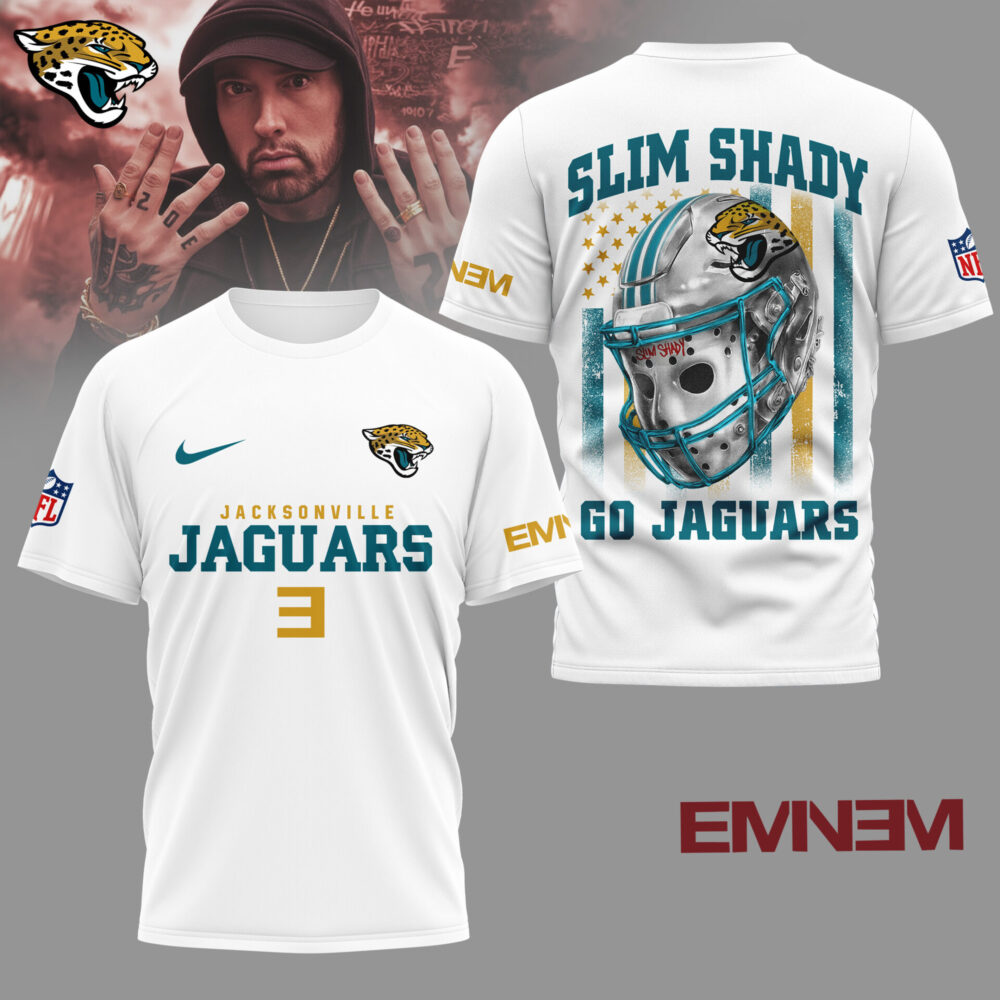Jacksonville Jaguars | Premium NFL Eminem Fan 3D Shirt NY