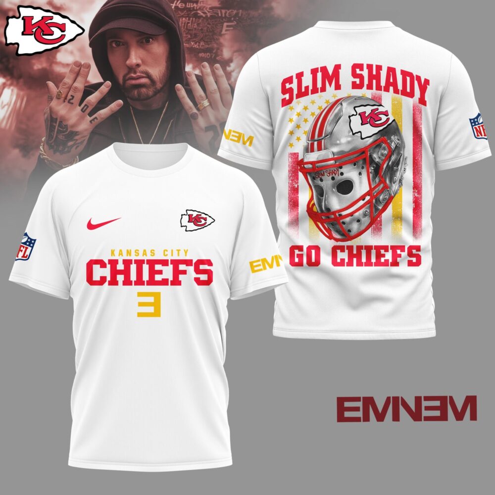 Kansas City Chiefs | Premium NFL Eminem Fan 3D Shirt NY