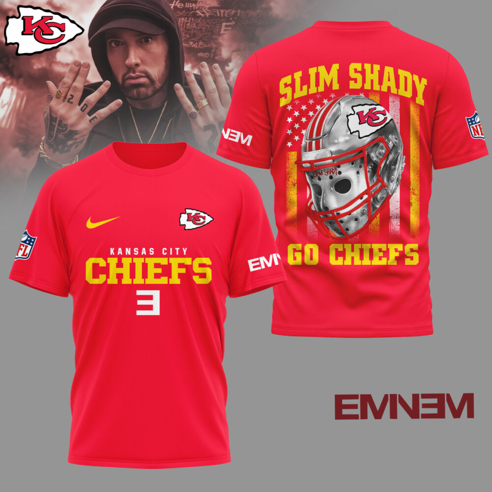 Kansas City Chiefs | Premium NFL Eminem Fan 3D Shirt NY
