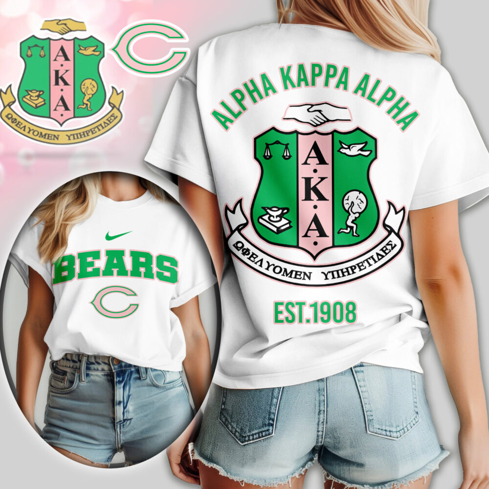Chicago Bears | Premium NFL Alpha Kappa Alpha Women Shirt TD