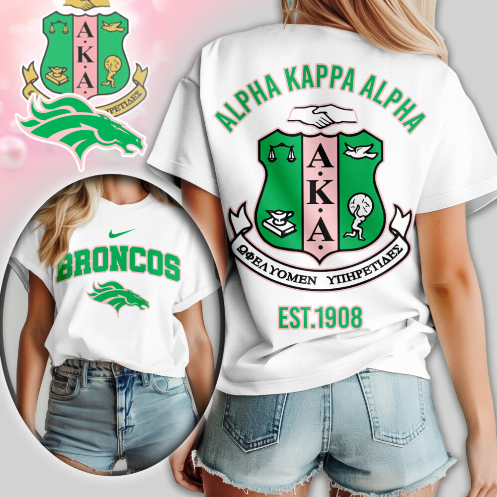 Denver Broncos | Premium NFL Alpha Kappa Alpha Women Shirt TD