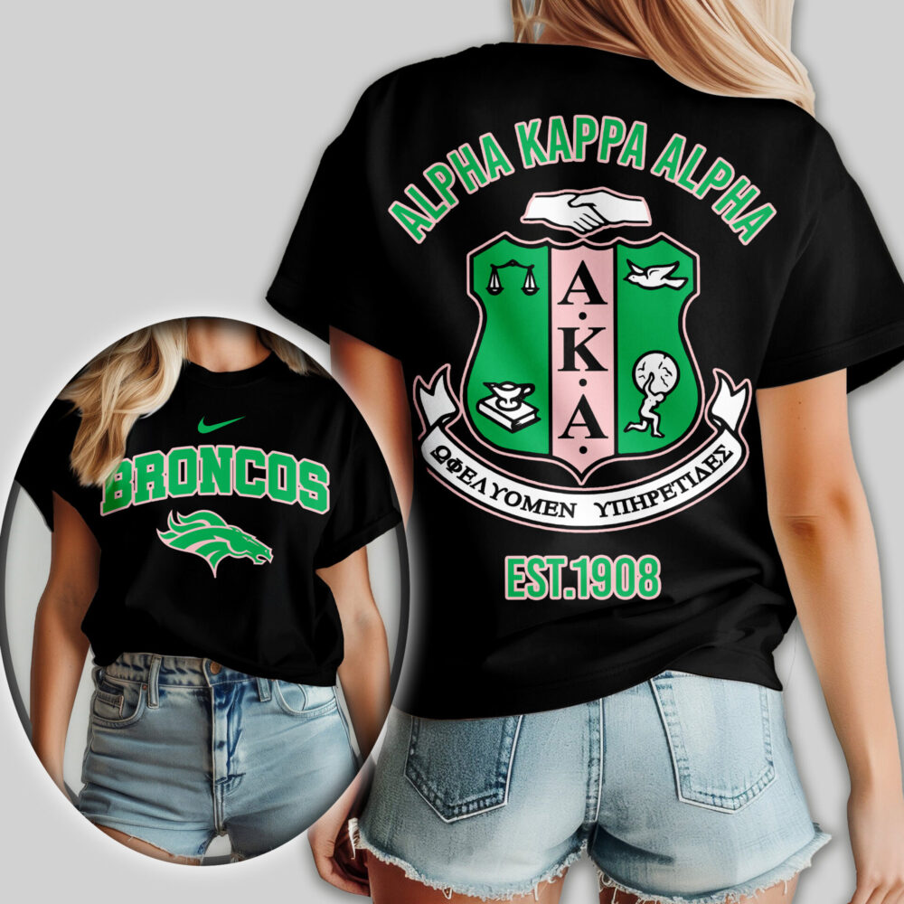 Denver Broncos | Premium NFL Alpha Kappa Alpha Women Shirt TD
