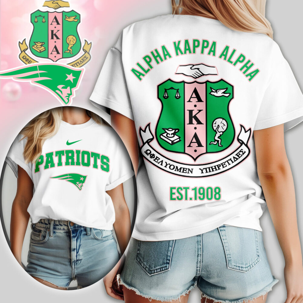 New England Patriots | Premium NFL Alpha Kappa Alpha Women Shirt TD
