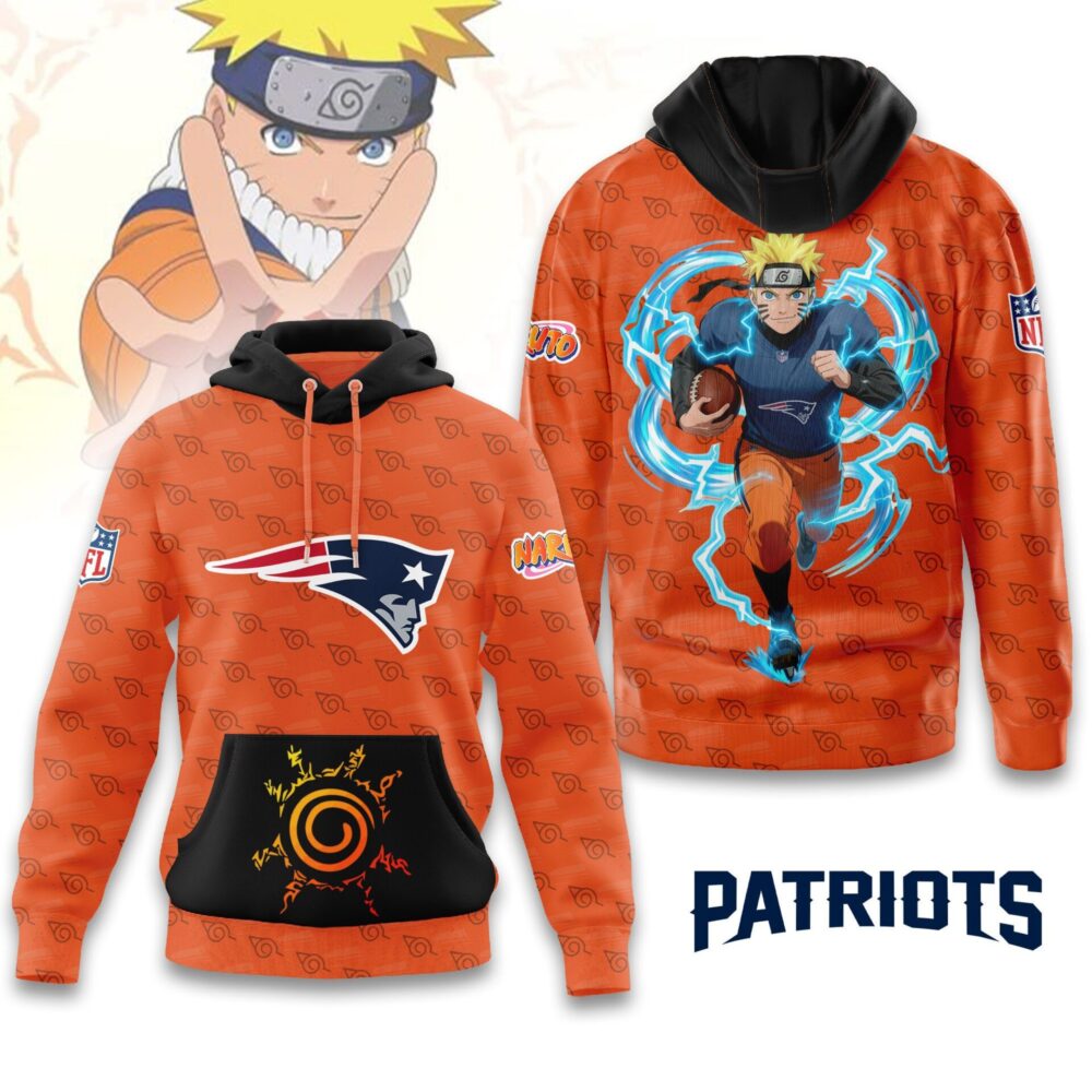 New England Patriots | Premium NFL x Naruto Limited Edition Hoodie MM