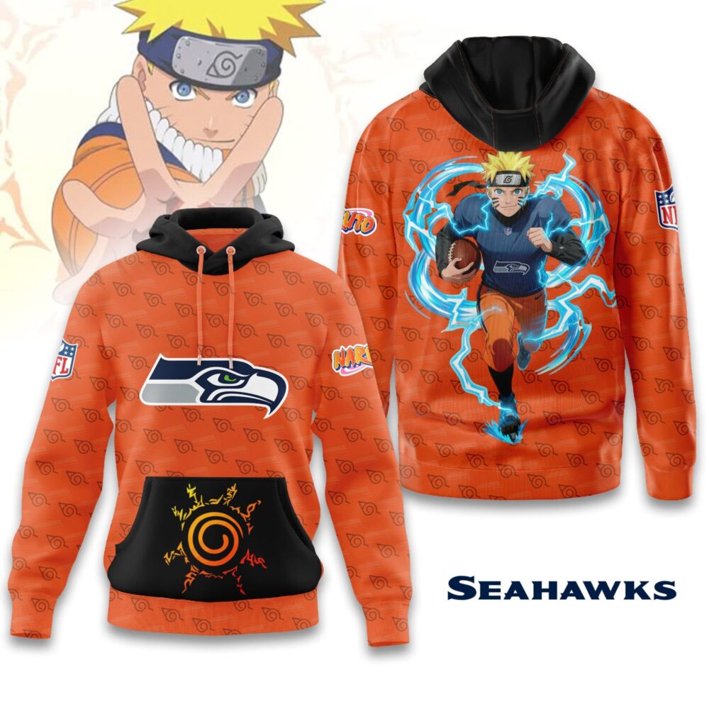 Seattle Seahawks | Premium NFL x Naruto Limited Edition Hoodie MM