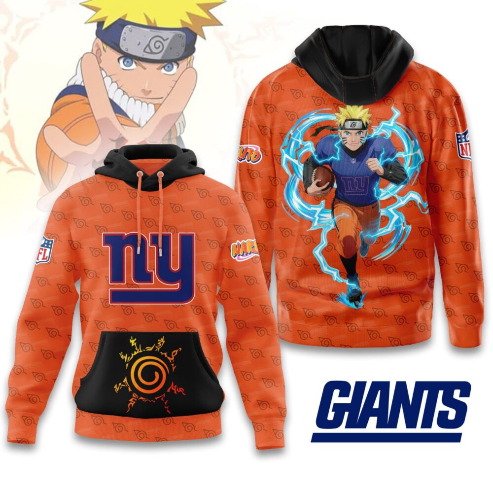 New York Giants | Premium NFL x Naruto Limited Edition Hoodie MM
