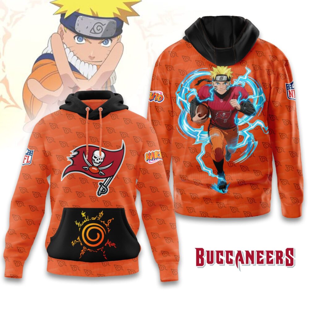 Tampa Bay Buccaneers | Premium NFL x Naruto Limited Edition Hoodie MM