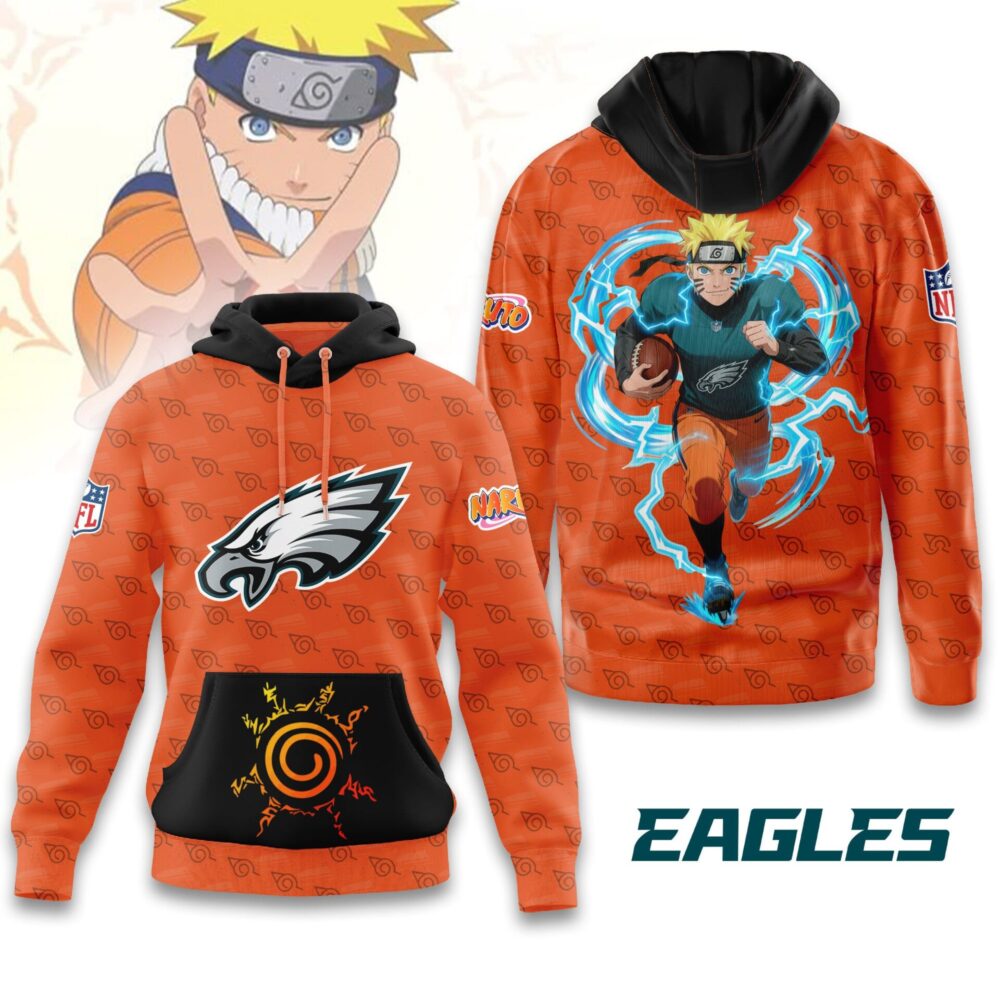 Philadelphia Eagles | Premium NFL x Naruto Limited Edition Hoodie MM