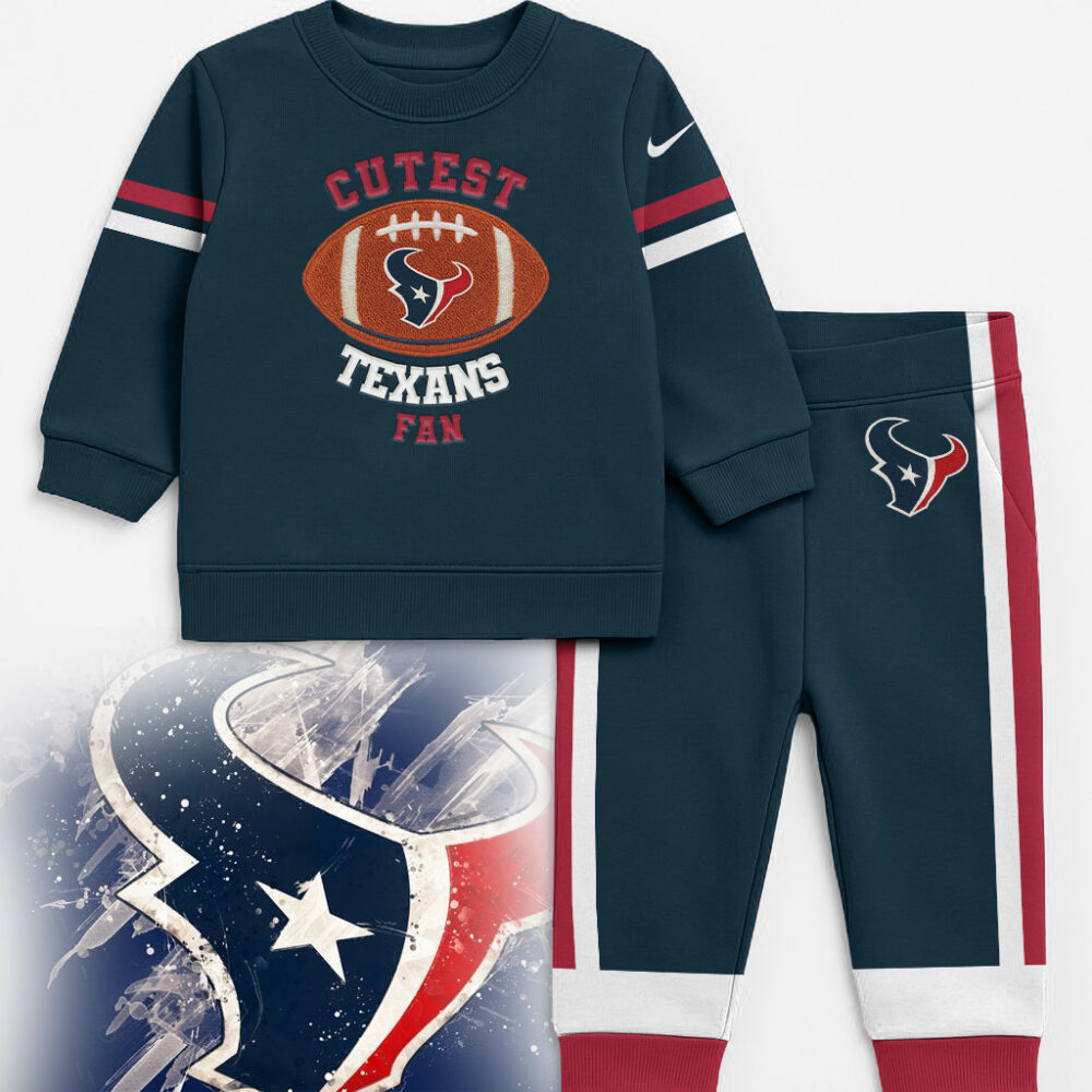 Houston Texans | Premium NFL Unisex-Baby Shirt and Sweatpants Set