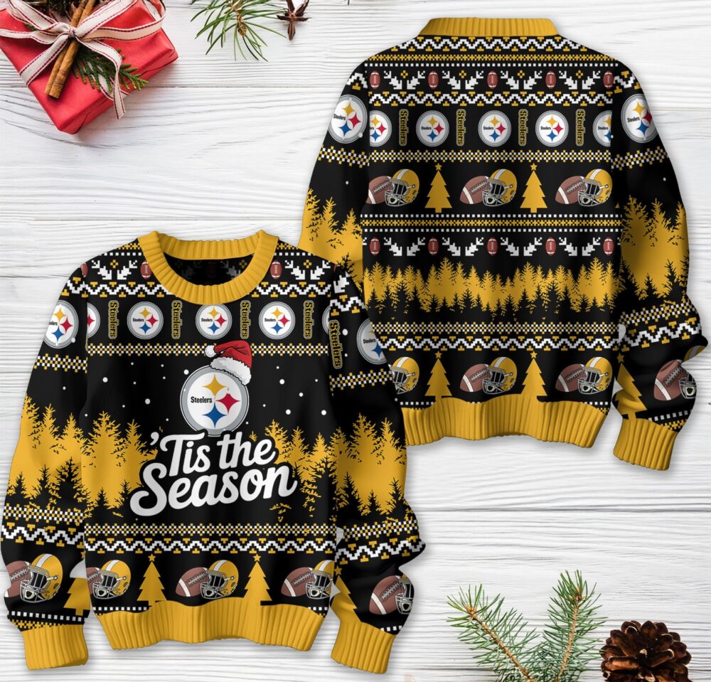 Pittsburgh Steelers | Premium NFL Tis The Season Ugly Sweater HY