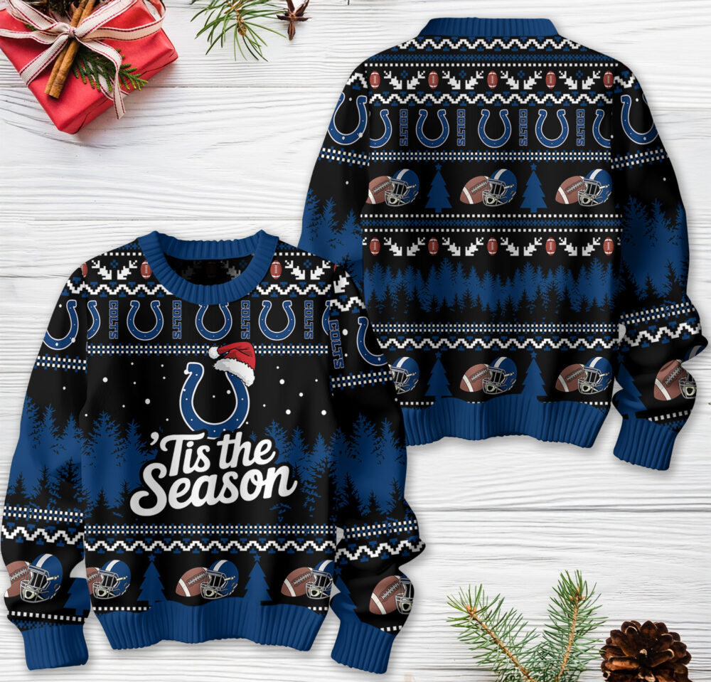 Indianapolis Colts | Premium NFL Tis The Season Ugly Sweater HY