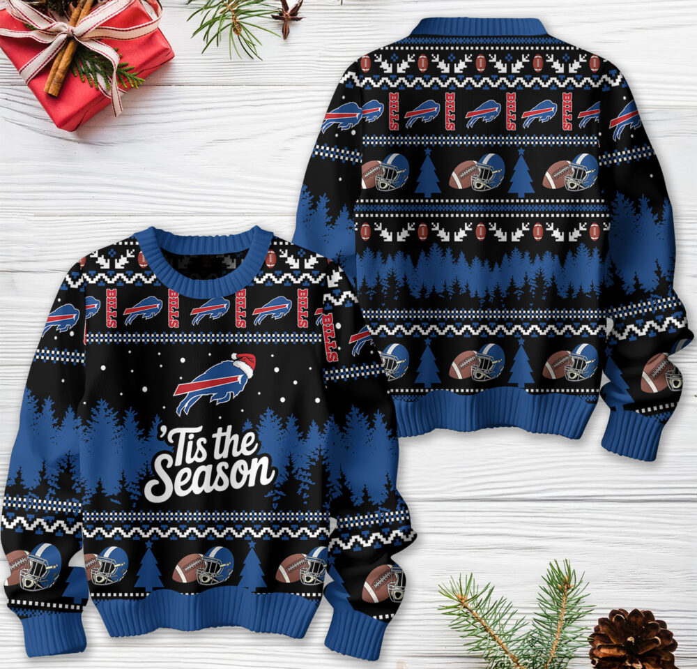 Buffalo Bills | Premium NFL Tis The Season Ugly Sweater HY