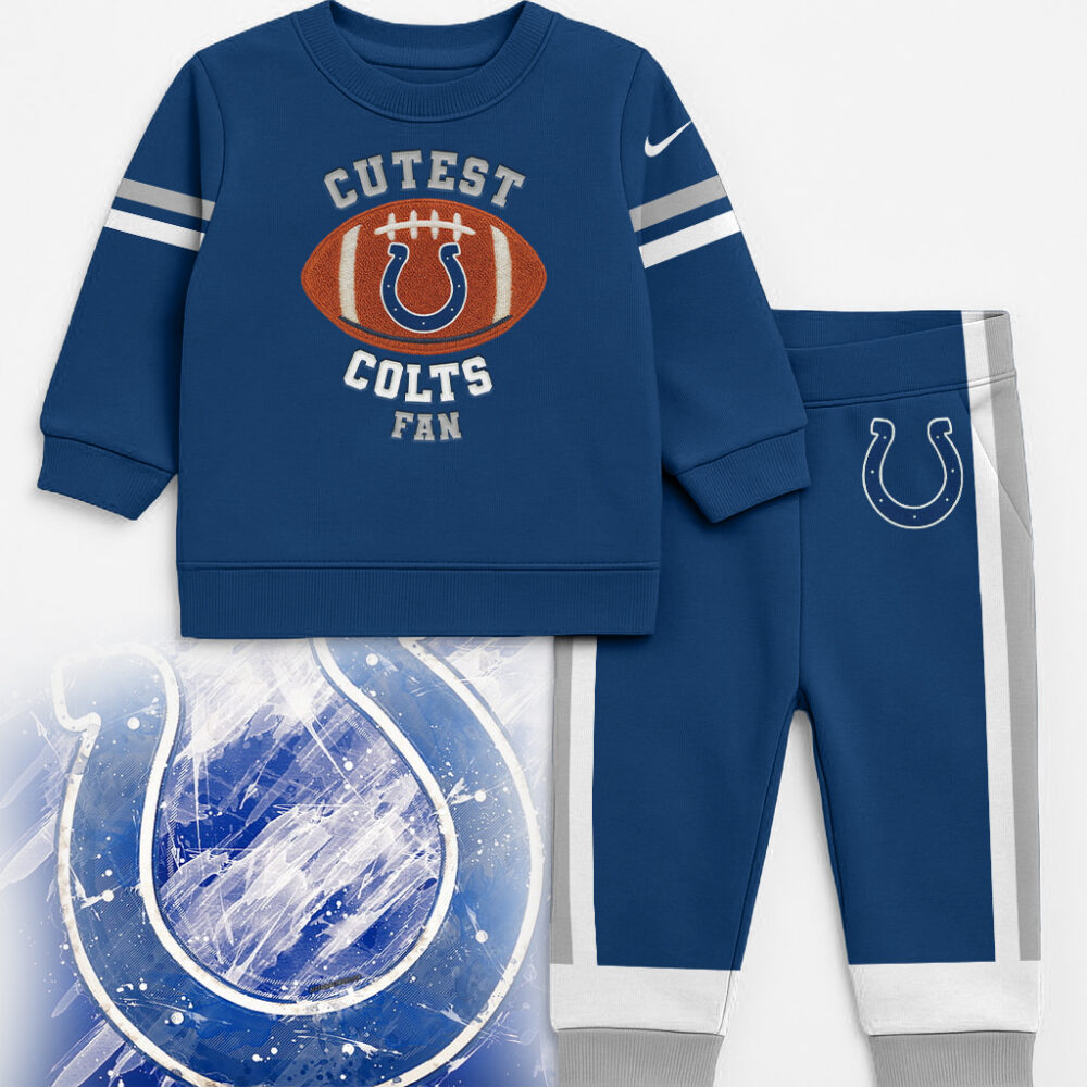 Indianapolis Colts | Premium NFL Unisex-Baby Shirt and Sweatpants Set
