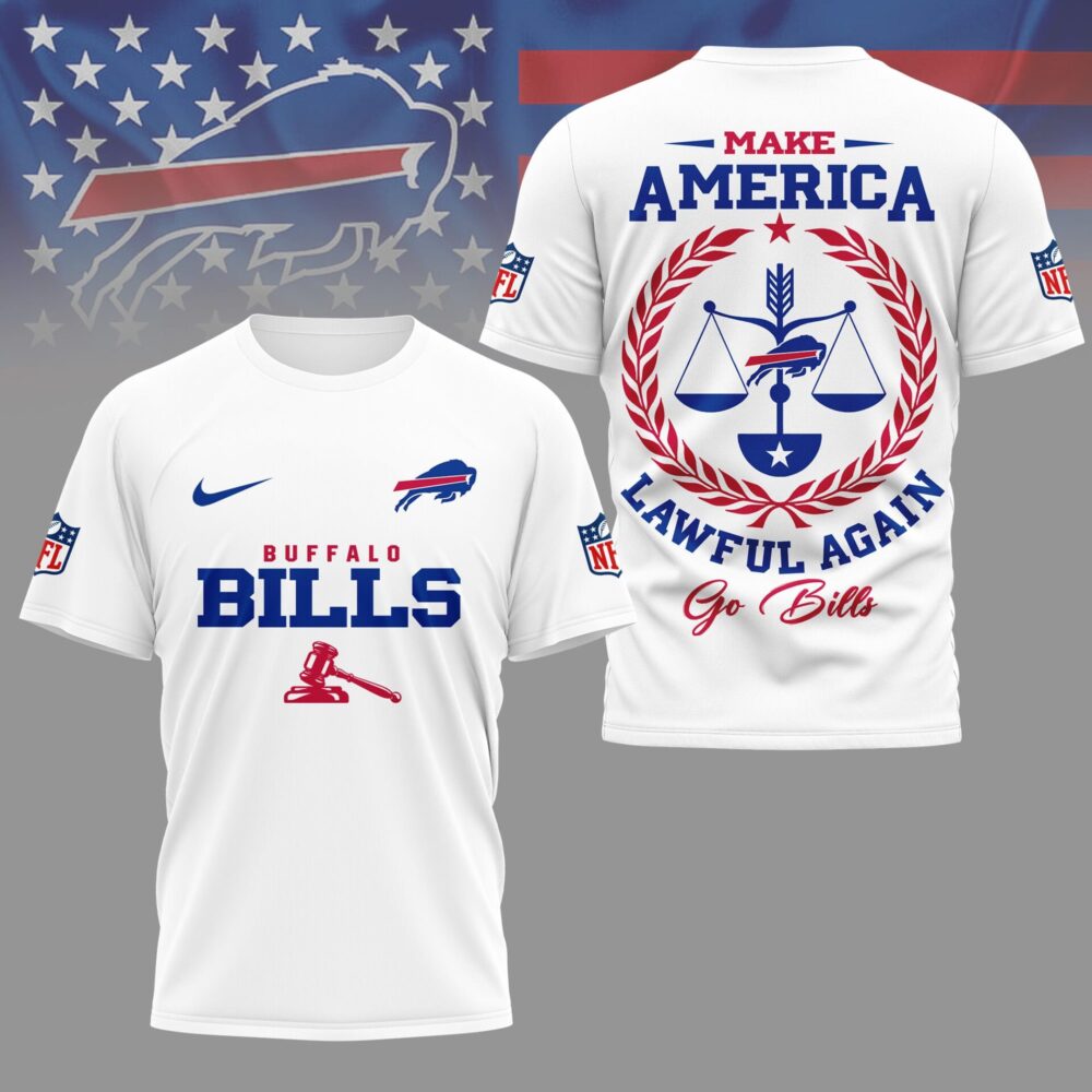 Buffalo Bills | Premium NFL Make America Lawful Again 3D Shirt NY