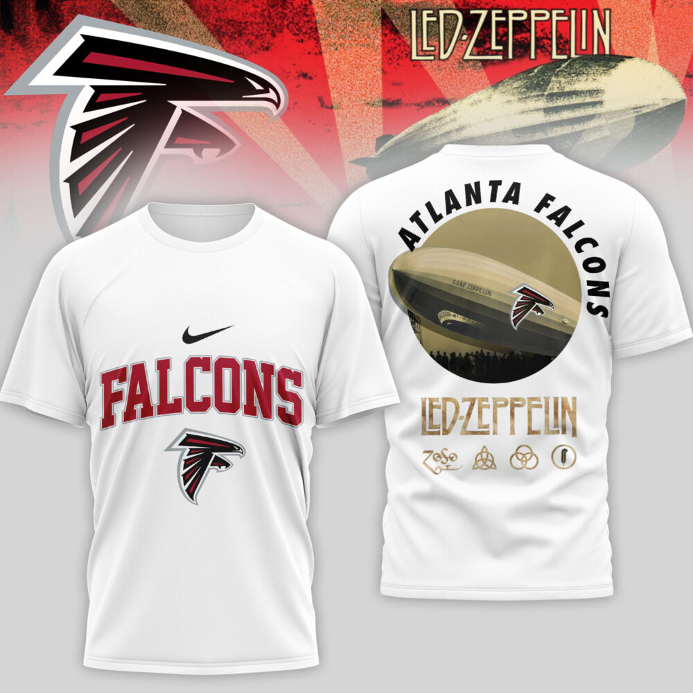 Atlanta Falcons | Premium NFL Led Zeppelin 3D Shirt