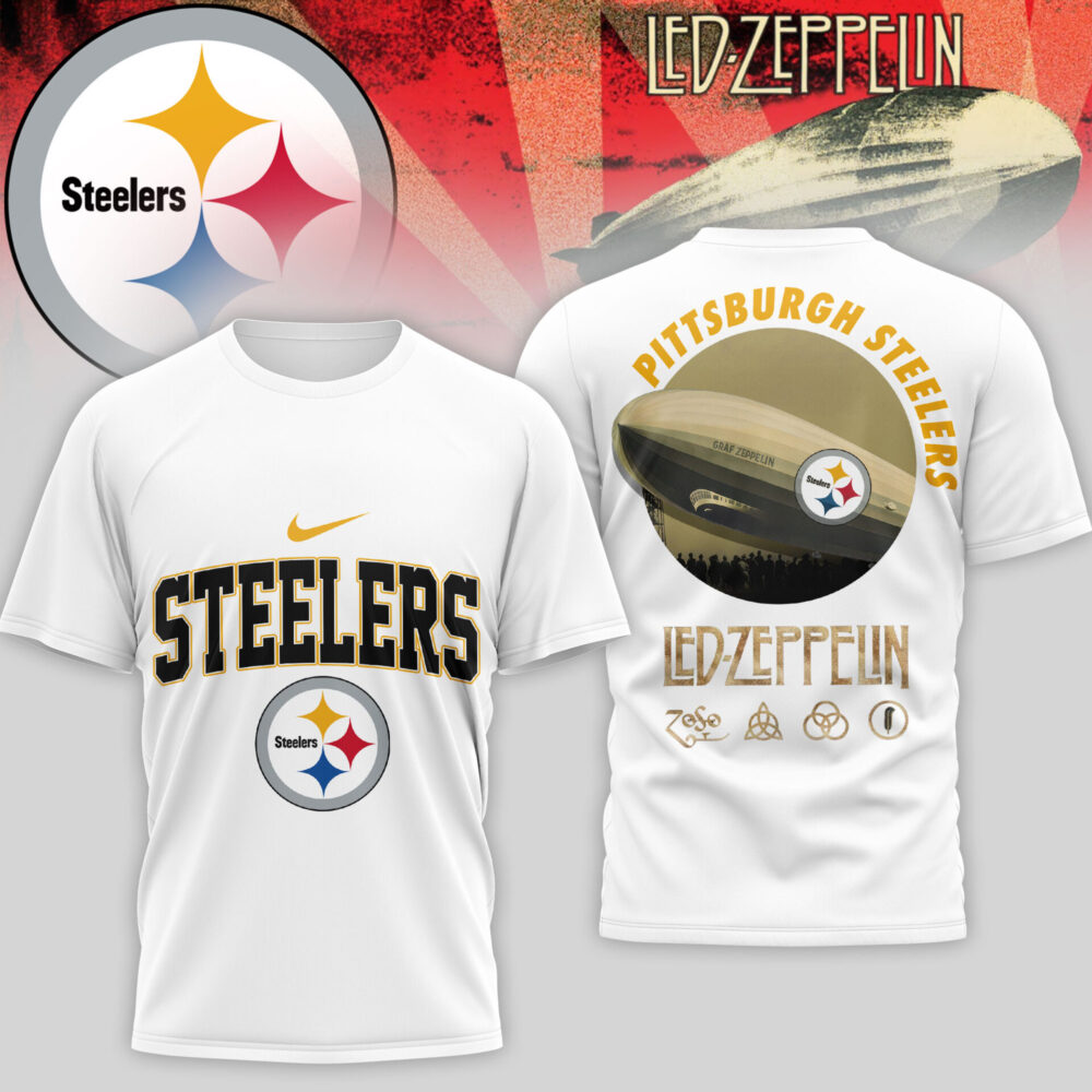 Pittsburgh Steelers | Premium NFL Led Zeppelin 3D Shirt