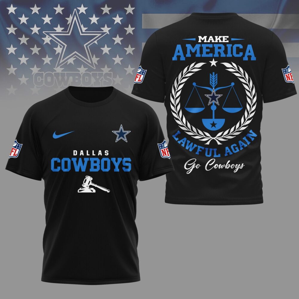 Dallas Cowboys | Premium NFL Make America Lawful Again Shirt NY