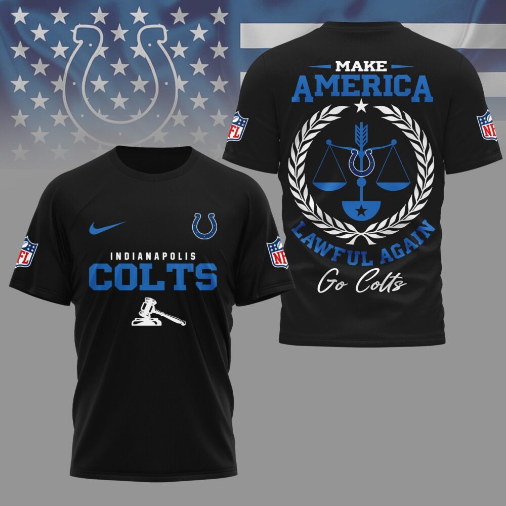 Indianapolis Colts | Premium NFL Make America Lawful Again Shirt NY