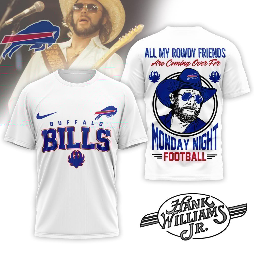 Buffalo Bills | Premium NFL Hank Williams Jr. 3D Shirt MM