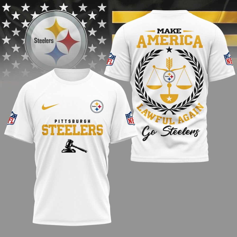 Pittsburgh Steelers | Premium NFL Make America Lawful Again Shirt NY