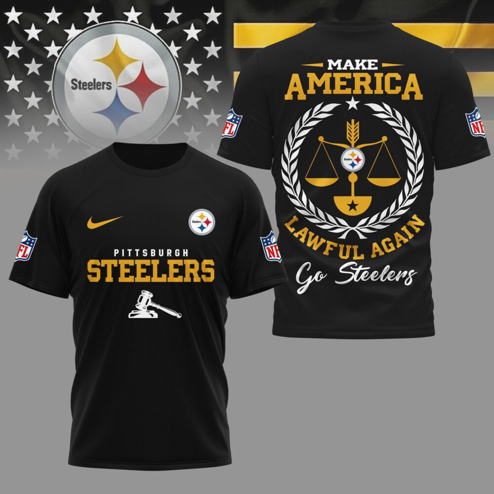 Pittsburgh Steelers | Premium NFL Make America Lawful Again Shirt NY